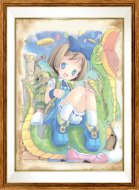 画像ギャラリー No.006のサムネイル画像 / サーファーズパラダイス，4月10日のアニメチャリティイベント「Smile Heart」で出品するグッズを公開。島田フミカネ氏のリトグラフなどレア物多し