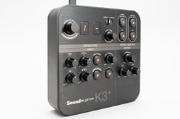 画像ギャラリー No.047のサムネイル画像 / 「Sound Blaster K3＋」レビュー。「ほぼミキサー」な見た目のUSBサウンドデバイスはゲーム配信に使えるのか