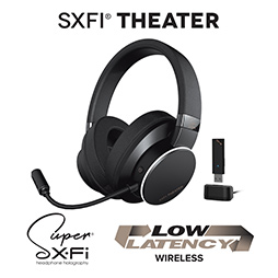 画像ギャラリー No.006のサムネイル画像 / Creative，低遅延ワイヤレス接続が可能な「Super X-Fi」対応ヘッドセット「SXFI THEATER」を国内発売