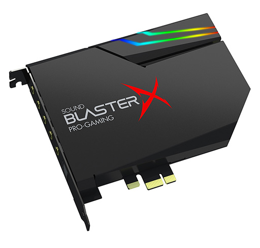 画像ギャラリー No.002のサムネイル画像 / Creative，サウンドカード「Sound BlasterX AE-5 Plus」を直販限定で国内発売。最新版ソフトに対応したマイナーチェンジモデル