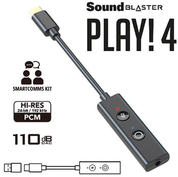 画像ギャラリー No.001のサムネイル画像 / Creative，PCやPS5，Switchなどで利用可能なハイレゾ対応USBサウンドデバイスを発売