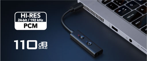 画像ギャラリー No.007のサムネイル画像 / Creative，PCやPS5，Switchなどで利用可能なハイレゾ対応USBサウンドデバイスを発売