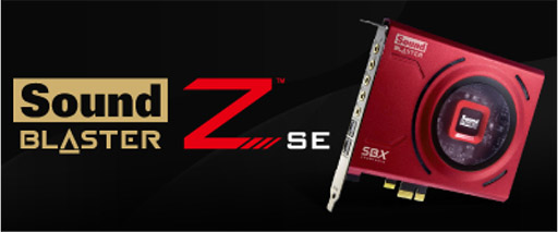 画像ギャラリー No.002のサムネイル画像 / Creative,PCIe接続型サウンドカード「Sound Blaster Z SE」を発売。最新版ソフトに対応したマイナーチェンジモデル