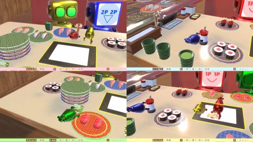 画像ギャラリー No.004のサムネイル画像 / 5つのモードでバーチャル回転寿司を楽しむ「ただお寿司食べよう！」，Steamで配信開始。6月10日までセール価格の300円（税込）で購入できる