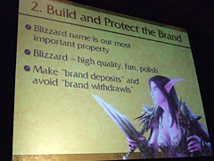 画像ギャラリー No.005のサムネイル画像 / ［AGDC 2007］Blizzard社長が語る「成功するゲーム企業への十戒」