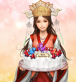 画像ギャラリー No.009のサムネイル画像 / 「新・天上碑」，最強武器「神器」が登場。新MAP「火焔山頂上」の実装や16周年記念イベントも