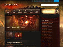 画像ギャラリー No.002のサムネイル画像 /  「Diablo III」のコミュニティサイトがオープン。なぜかBlizzardでブームになっているらしい「髭コンテスト」も開催