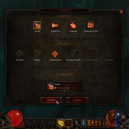 画像ギャラリー No.003のサムネイル画像 / 「Diablo III」，Beta Patch 13の詳細が明らかに。スキルやルーンシステムは簡略化されるも，カスタマイズの楽しさはそのまま