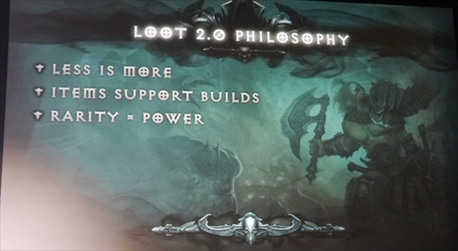 画像ギャラリー No.001のサムネイル画像 / 「Diablo III：Reaper of Souls」で導入される「Loot 2.0」の概要を説明。レジェンダリーやセットアイテムはより魅力的なものに