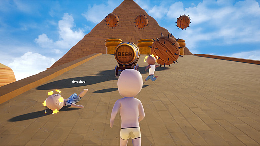 画像ギャラリー No.005のサムネイル画像 / ドタバタ物理系Co-opアクション「Pull the Beer」，制作をアナウンス。最大4人でビール樽を引っ張り，野を越え山を越え，谷やダンジョンも越えていけ！