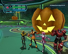 画像ギャラリー No.002のサムネイル画像 / 「PSO BB」，ロビーがハロウィン装飾に＆新クエスト配信