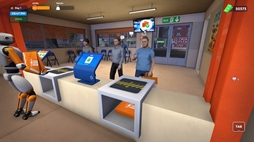 画像ギャラリー No.011のサムネイル画像 / ロボットを雇って自動化していく「Shipping Store Simulator 2037」，デモ版を配信開始。小さな集荷拠点から物流センターへと成り上がろう