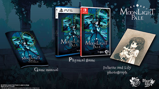 画像ギャラリー No.002のサムネイル画像 / 新作サバイバルホラー「Moonlight Pale」，家庭用ゲーム機への移植が決定。PS5＆Switch向けパッケージ版の仕様も明らかに