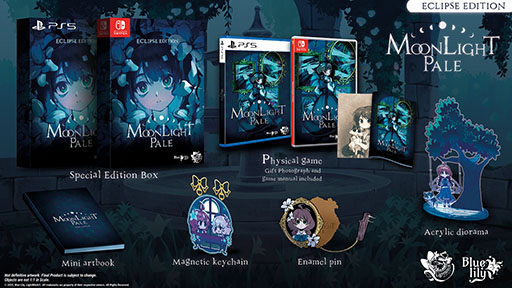 画像ギャラリー No.003のサムネイル画像 / 新作サバイバルホラー「Moonlight Pale」，家庭用ゲーム機への移植が決定。PS5＆Switch向けパッケージ版の仕様も明らかに