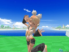 画像ギャラリー No.002のサムネイル画像 / ミクに続いてリンも！　6月5日，「パンヤ」に「鏡音リン」衣装が登場