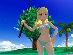 画像ギャラリー No.003のサムネイル画像 / 「スカッとゴルフ パンヤ」，6キャラクター分の2014年新作水着が本日実装。マジックボックスでカラーの変更も可能