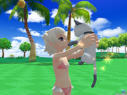 画像ギャラリー No.006のサムネイル画像 / 「スカッとゴルフ パンヤ」，6キャラクター分の2014年新作水着が本日実装。マジックボックスでカラーの変更も可能