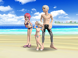 画像ギャラリー No.010のサムネイル画像 / 「スカッとゴルフ パンヤ」，6キャラクター分の2014年新作水着が本日実装。マジックボックスでカラーの変更も可能