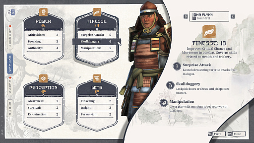 画像ギャラリー No.004のサムネイル画像 / 歴史RPG「Expeditions: Samurai」，早期アクセスを8月7日にSteamで開始。戦国時代をともに戦う8人の仲間を紹介する最新トレイラーも公開
