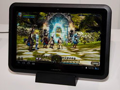 画像ギャラリー No.001のサムネイル画像 / PCオンラインゲームがAndroidタブレットでプレイ可能になる!?　ドコモ「Xi」対応タブレット発表会レポート