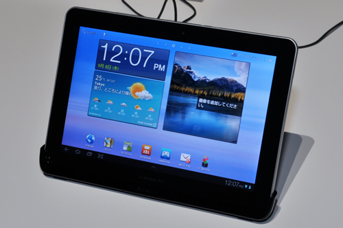 画像ギャラリー No.010のサムネイル画像 / PCオンラインゲームがAndroidタブレットでプレイ可能になる!?　ドコモ「Xi」対応タブレット発表会レポート
