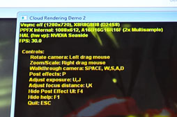 画像ギャラリー No.003のサムネイル画像 / NVIDIA，「本邦初公開」のGeForce GRID実動デモを披露。サーバー製品は日本でも2013年初頭に発売へ