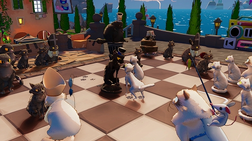 画像ギャラリー No.004のサムネイル画像 / ネコまみれで楽しめるもふもふチェスゲーム「Cat Chess」，7月8日に発売決定。オンライン対戦もできるデモ版が配信中