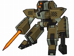 画像ギャラリー No.001のサムネイル画像 / 二足歩行型から戦車へ。「C21」，変形ロボ「ガンドレッド」登場