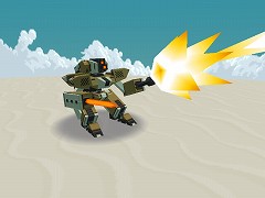 画像ギャラリー No.004のサムネイル画像 / 二足歩行型から戦車へ。「C21」，変形ロボ「ガンドレッド」登場