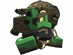 画像ギャラリー No.007のサムネイル画像 / 二足歩行型から戦車へ。「C21」，変形ロボ「ガンドレッド」登場