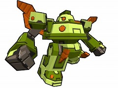 画像ギャラリー No.008のサムネイル画像 / 二足歩行型から戦車へ。「C21」，変形ロボ「ガンドレッド」登場
