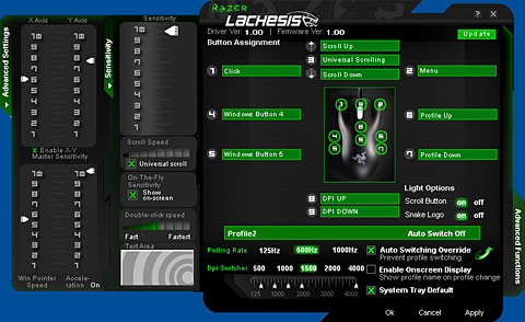 画像ギャラリー No.011のサムネイル画像 / 3Gレーザーセンサー搭載，「Razer Lachesis」ファーストインプレッション