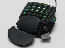 画像ギャラリー No.001のサムネイル画像 / 左手用キーパッドの新顔「Razer Orbweaver」レビュー。Razerらしいデザインに一新され，カスタマイズ性も高く
