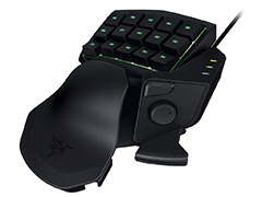 フルカラーLED採用の左手用キーパッド「Tartarus Chroma」が8月7日に国内発売