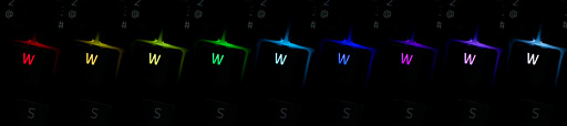 画像ギャラリー No.022のサムネイル画像 / 「Razer BlackWidow X Chroma」英語配列モデルを試す。「X」付きのBlackWidowは，従来モデルと何が違うのか
