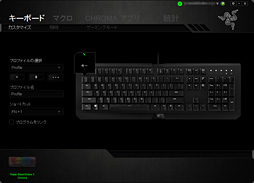 画像ギャラリー No.023のサムネイル画像 / 「Razer BlackWidow X Chroma」英語配列モデルを試す。「X」付きのBlackWidowは，従来モデルと何が違うのか