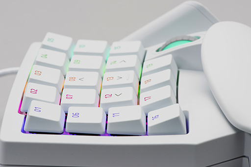 画像ギャラリー No.013のサムネイル画像 / 新型左手用キーパッド「Tartarus Pro」ファーストインプレッション。新型キースイッチの感触は？