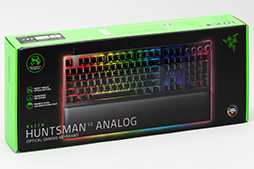 画像ギャラリー No.039のサムネイル画像 / 【PR】Razerの光学式キーボード「Huntsman V2 Analog」は，アナログ入力機能で当たり前のゲーマー向けキーボードを超えた