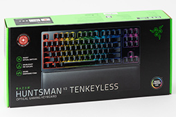 画像ギャラリー No.033のサムネイル画像 / 【PR】Razer製キーボード「Huntsman V2 Tenkeyless」は，最新光学キースイッチによる低遅延で最高峰の実力派だ