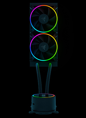 画像ギャラリー No.001のサムネイル画像 / Razer，Chroma対応の簡易液冷CPUクーラー「Hanbo Chroma」を国内発売