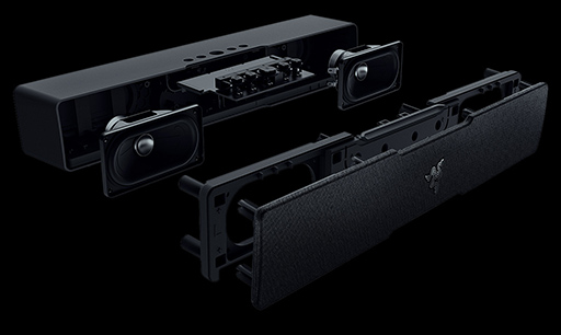 画像ギャラリー No.004のサムネイル画像 / Razer，幅40cmの光るサウンドバー「Leviathan V2 X」を発表。サブウーファーを省略したコンパクトモデル