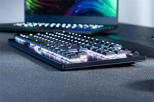 画像ギャラリー No.003のサムネイル画像 / Razer，低背タイプの10キーレスワイヤレスキーボード「DeathStalker V2 Pro TKL」や配信向けキーパッド「Stream Controller」を発売