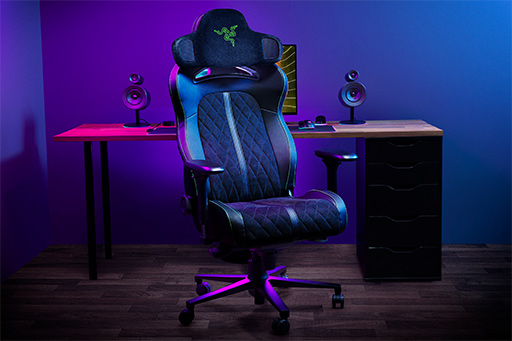 画像ギャラリー No.016のサムネイル画像 / Razerがゲーマー向けチェアに取り付けるサラウンドスピーカー「Project Carol」や，新型ノートPC「Blade 16」などを発表