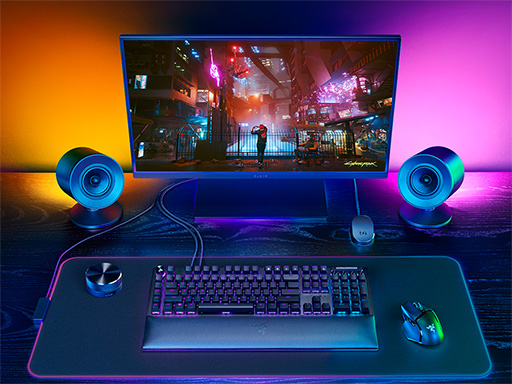 画像ギャラリー No.003のサムネイル画像 / Bluetooth＆USB接続対応のRazer製スピーカーセット「Nommo V2」シリーズが発表に