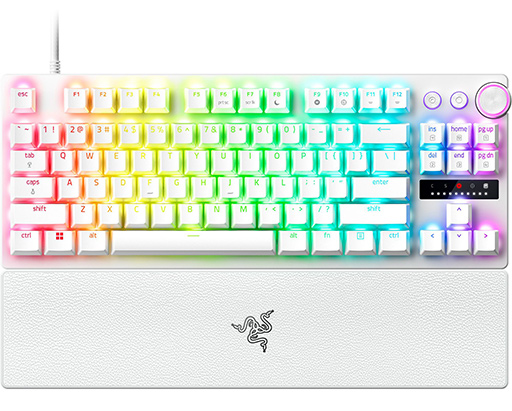 画像ギャラリー No.003のサムネイル画像 / 周辺機器をホワイトで揃えたい人向け，Razerの白い10キーレスキーボードやマウス，マイクが6月14日発売
