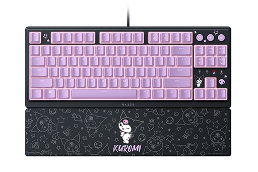 画像ギャラリー No.002のサムネイル画像 / ハローキティやクロミデザインの10キーレスキーボードがRazerから