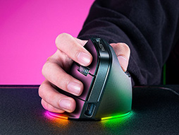 画像ギャラリー No.004のサムネイル画像 / 話題のRazer製縦型ワイヤレスマウス「Pro Click V2 Vertical」が国内発売決定！ 予約受付もスタート