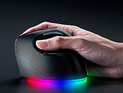 画像ギャラリー No.005のサムネイル画像 / 話題のRazer製縦型ワイヤレスマウス「Pro Click V2 Vertical」が国内発売決定！ 予約受付もスタート