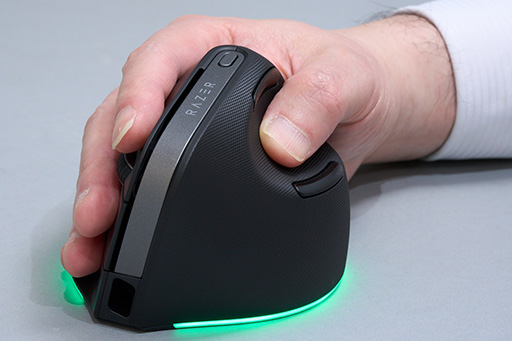 画像ギャラリー No.011のサムネイル画像 / Razerから来た縦型マウス「Pro Click V2 Vertical」は，ゲームで実用的に使えるのか？【レビュー】