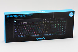 画像ギャラリー No.018のサムネイル画像 / Logicool G「G810」レビュー。本日発表の「純粋なRomer-Gキーボード」は，あえて“らしさ”を切り捨て，万人受けを目指した意欲作だ